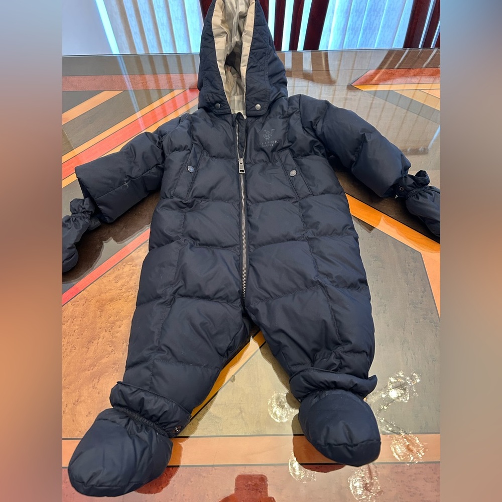 Burberry infant’s winter one piece suit 9M